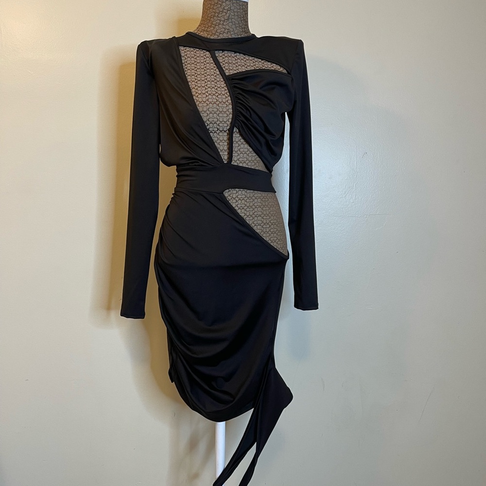 Sexy black dress